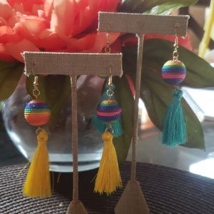 Dolland Bohemian Dangle Tassel Earrings